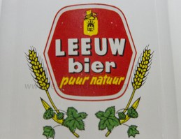 Leeuw bier hoog glas 1966 1974 2b